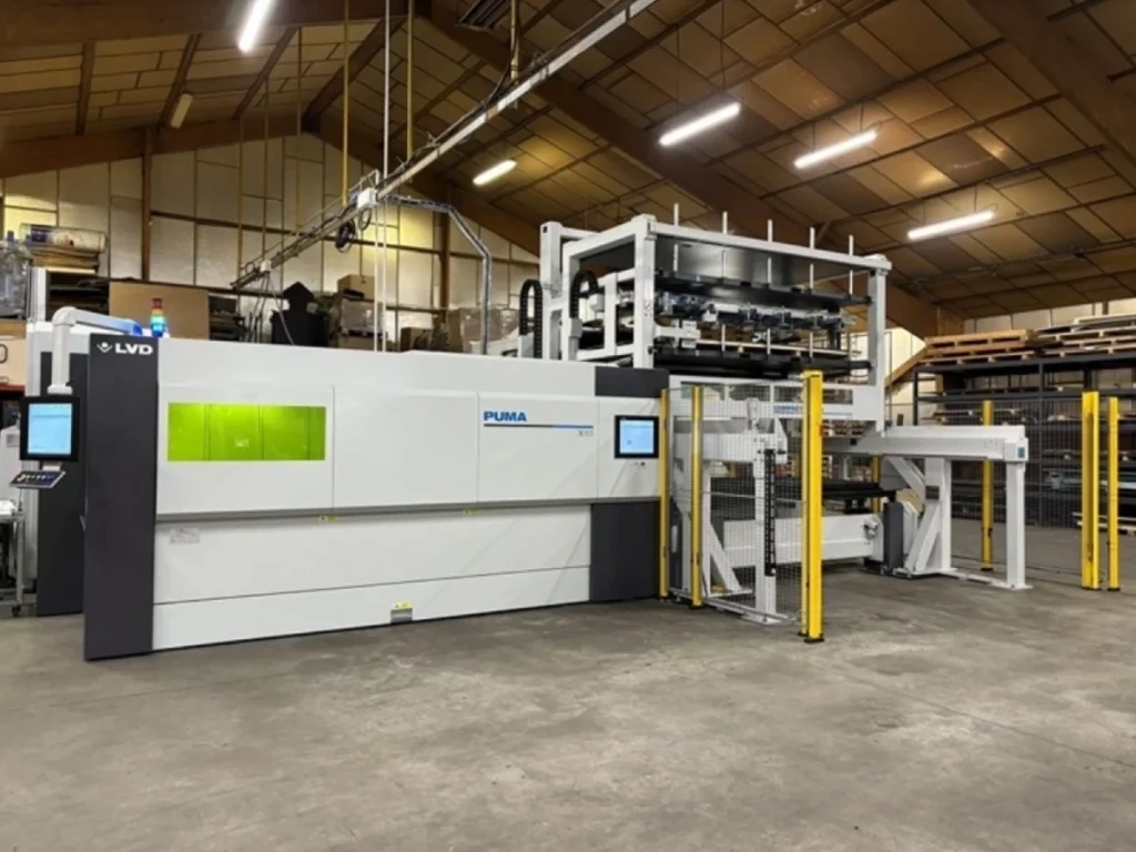 Laser fibre en entier