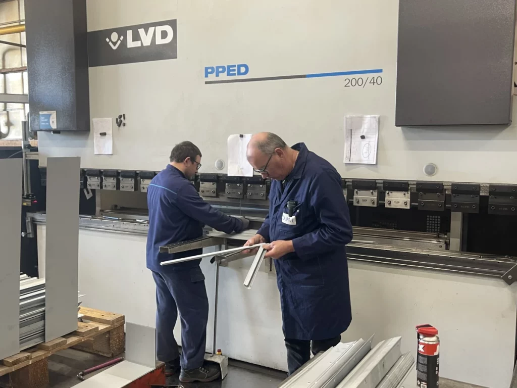 étude et mise en norme dans notre metallerie